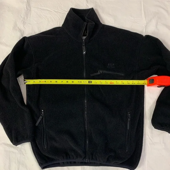 Helly Hansen Men’s Fleece Zip Up Jacket Sz S - Picture 3 of 4
